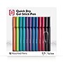 TRU RED™ Quick Dry Gel Pens, Fine Point, 0.5mm, Assorted, 12/Pack (TR54473)~#|#~699488E9-2E83-4F5B-952D4FC9C9091821_sc7
