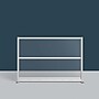 Luxor Translucence 2-Panel Room Divider, 48"H x 70"W, Translucent Plastic (PPWL009)~#|#~69976F8E-5D06-457B-A96058611537D466_sc7
