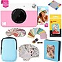 Kodak Printomatic Instant Print Camera Gift Bundle withBlue Soft Case, 20-Pack Zink Photo Paper & More, Pink~#|#~6999F768-8455-448D-91FBBBFA57832C90_sc7