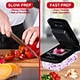 Brentwood Plastic Vegetable Chopper, Black/Silver (KA-5024BKS)~#|#~699A9380-0D67-413C-B047C8B8AB6B0408_sc7
