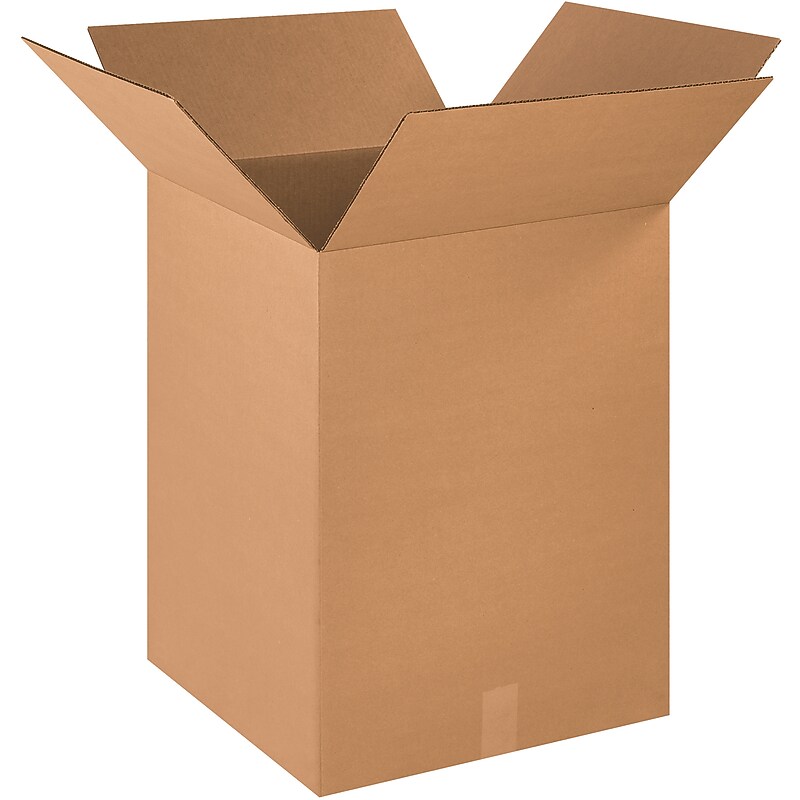 18" x 18" x 24" Shipping Boxes, 32 ECT, 15/Bundle (181824) image 1