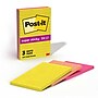 Post-it Super Sticky Notes, 4" x 6", Summer Joy Collection, Lined, 90 Sheets/Pad, 3 Pads/Pack (660-3SSJOY)~#|#~69A796F9-3F02-4465-BCBFA85DE50E40BC_sc7
