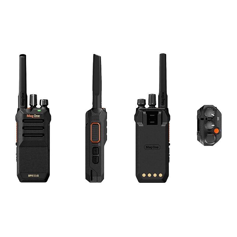 Motorola BPR50DX-U UHF Portable Two-Way Radio, Black (AAH88SCK8AD5BN) image 1