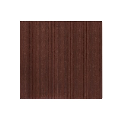 Anji Mountain Standard Bamboo Carpet & Hard Floor Chair Mat, 48″ x 52″, Dark Cherry (AMB24013) Simolary simolary.com