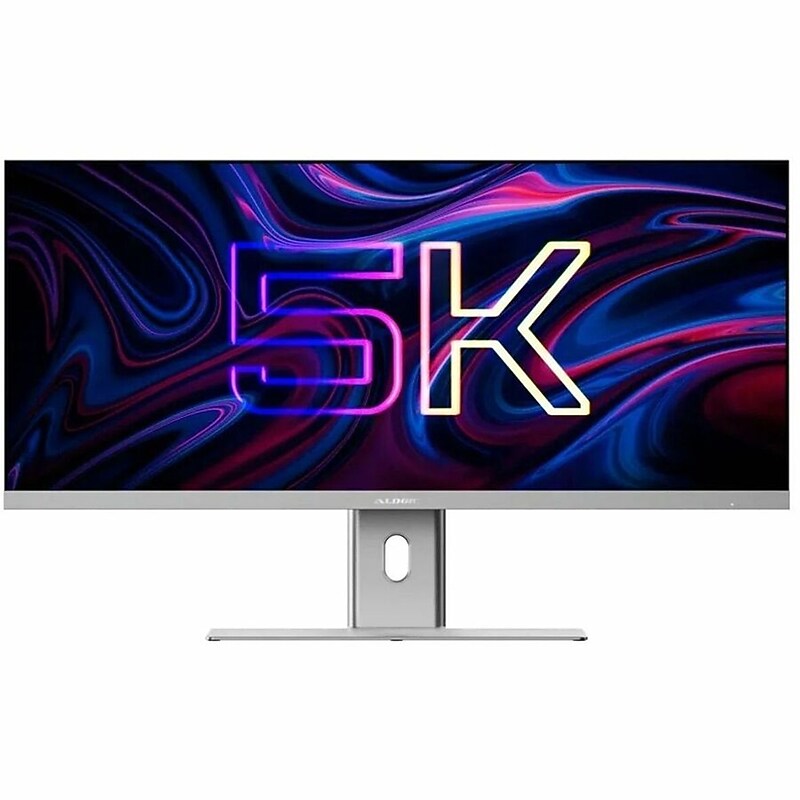 ALOGIC Edge 40" 5K 100Hz LED Monitor, HDR10, Adjustable, Universal Docking Station, Silver (A32OFSSLV) image 1