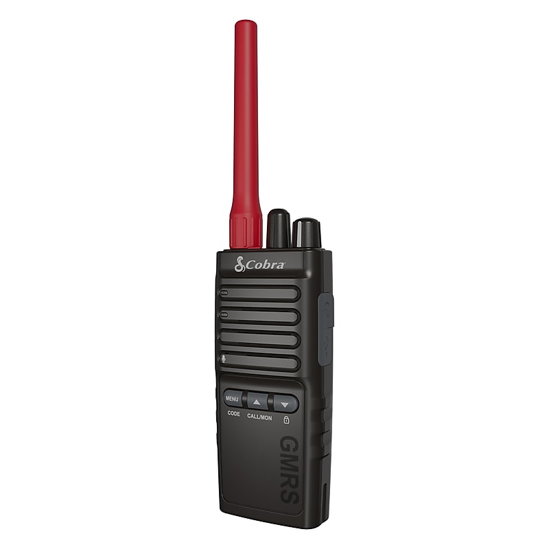 Cobra TrailBlazer 500 GMRS 2-Way Radio, Black & Red, 2/Pack (0190004-1) image 1