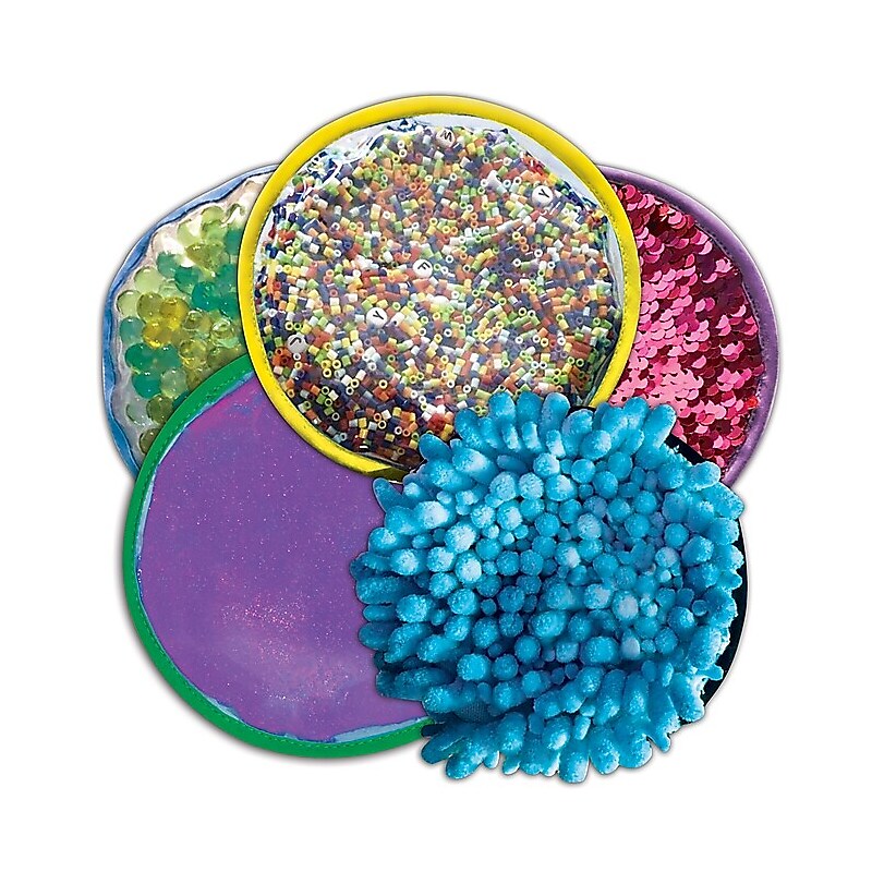 Essential Learning Sensory Discs, Assorted Colors, 5/Set (ELP866300) image 1