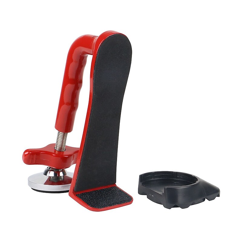 First Aid Only Metal Door Jammer, Red/Black, 50/Box (91355) image 1