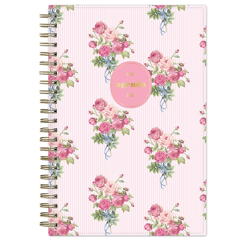 2025-2026 Blue Sky Sincerely Jules Helenora 5" x 8" Academic Weekly & Monthly Planner, Plastic Cover, Multicolored (155329) image 1