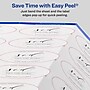 Avery Print-to-the-Edge Laser/Inkjet Oval Labels, 2" x 3 1/3", Glossy White, 80 Labels/Pack (22820)~#|#~69B0B0B0-6429-4500-9BD878190AC8369D_sc7