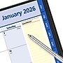 2026 AT-A-GLANCE QuickNotes 8.25" x 11" Monthly Planner, Faux Leather Cover, Black (76-06-05-26)~#|#~69B86C67-5BB3-41DA-A4454C3293B8F23E_sc7