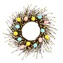 Nearly Natural 20-in Artificial Pastel Easter Egg Twig Wreath (W1410)~#|#~69BB1711-F130-41B6-B58CB4FA41D8C090_sc7
