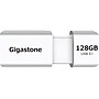 Gigastone 128GB USB 3.1 Type-A Flash Drive, White (GS-U3128GBWH-BC)~#|#~69C319D9-17B6-4838-AD29FDD7F34E7267_sc7