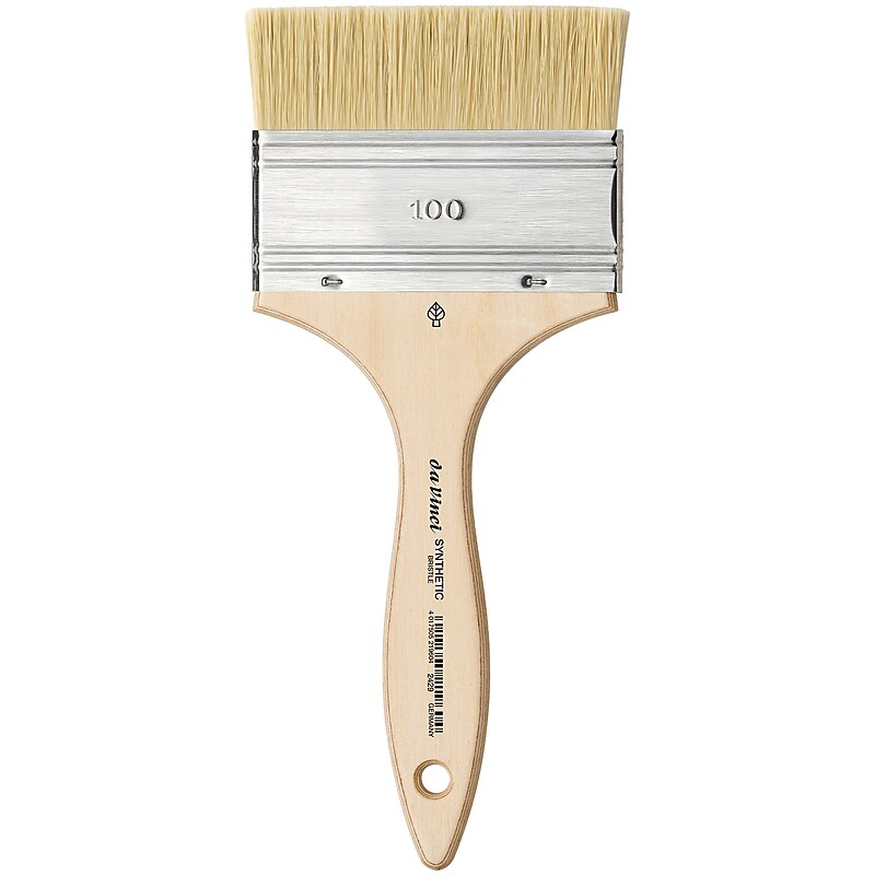 da Vinci SYNTHETIC Acrylic & Oil Natural Hog Bristle Mottler, Flat Brush (DVXVA2429100) image 1