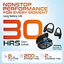 Delton O104 Open-Ear Wireless Bluetooth Earbuds with Charging Case, USB-C/A, Black (DBHO104)~#|#~69C76A41-E481-49DC-89EA4B9E5C4B488A_sc7