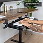 Mount-It! Adjustable 24"W Clamp-On Keyboard and Mouse Tray, Black (MI-7180)~#|#~69C8CF13-8B04-4A68-A58D063B7602CCF8_sc7