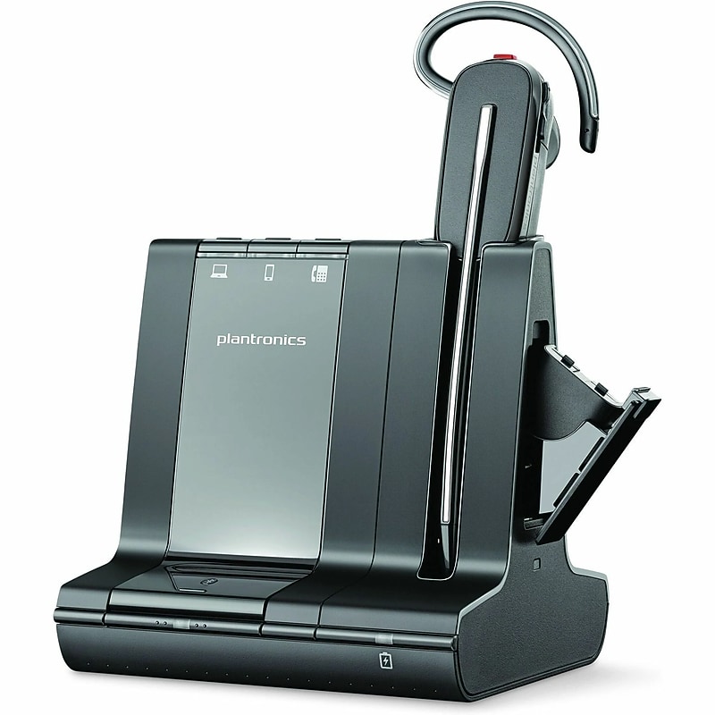Poly Savi 8245 Office Wireless Noise Cancelling Bluetooth Mono Headset, MS Certified (805H5AA#ABA) image 1