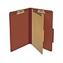Medical Arts Press Pressboard Classification Folder, 1 Divider, 2" Expansion, Legal Size, Red, 10/Box (DV-T52-14-3RED)~#|#~69D31E68-06FD-4351-B7CB1607B5F1245B_sc7