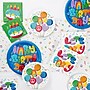 Creative Converting Bubbly Birthday Tableware Kit, Multicolored, Serves 8 (DTC9502E2A)~#|#~69D8F5D2-C2D5-4A4D-BFE090D7EABBF806_sc7