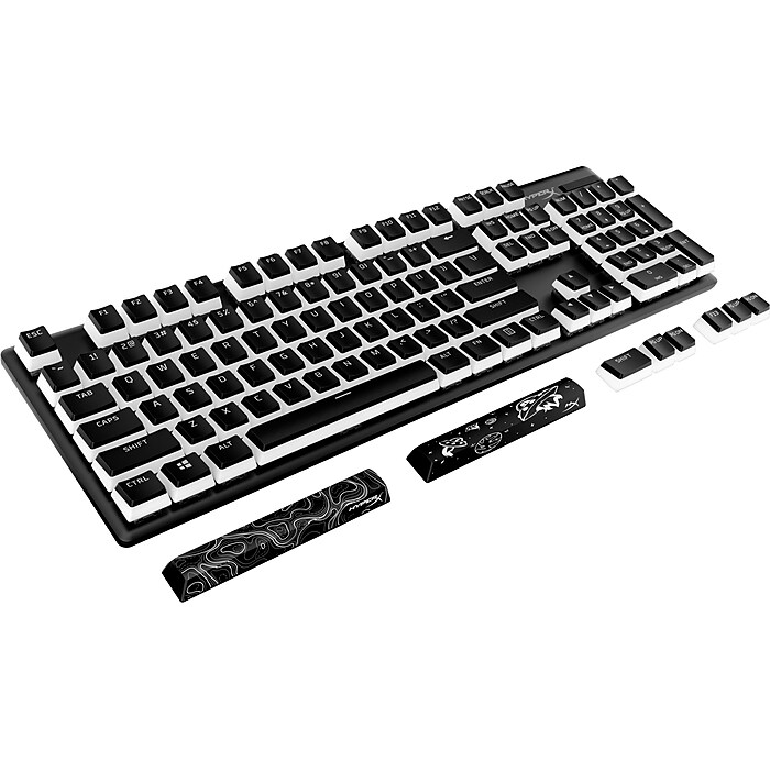 HyperX Pudding Keycaps 2 Full Key Set, Black (7G8K1AA) | Staples