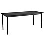 National Public Seating SLT Series 30"W x 72"D Height Adjustable Utility Table, Black (SLT3-3072C)~#|#~69DA2809-EAD3-4A3B-A9F9421A9F38EEFB_sc7