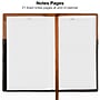 2026 Global Printed Products 3.5" x 6" Weekly & Monthly Planner, Faux Leather Cover, Black/Brown (NRY26-PKT-BN-P)~#|#~69DB7347-B3D8-4DA4-BFB6CCD26BD6507D_sc7