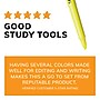 BIC Brite Liner Stick Highlighter, Chisel Tip, Assorted Colors, Dozen (BL11-AST)~#|#~69DF2775-FB4C-4863-B9629E85D011BC5F_sc7