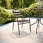 Flash Furniture Lila Restaurant Stack Chair, Bronze (TLH017CBZ)~#|#~69E56A91-6C15-4540-863528E257264E3A_sc7