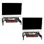 Mind Reader Monitor Stand, Holds Up to 33 lbs., Black, 2/Pack (2MESHMON-BLK)~#|#~69F43D36-E0C2-461D-8BC0F2A81884D796_sc7
