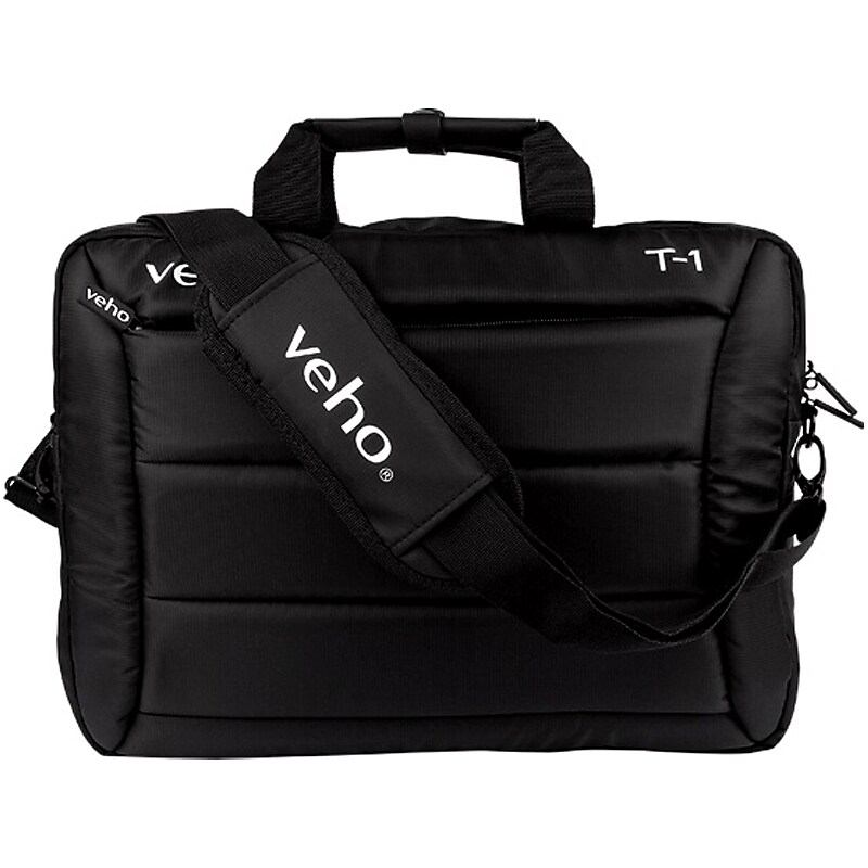 Veho T-1 15.6" Polyester Laptop Bag, Black (VNB-003-T1) image 1
