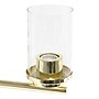 Lalia Home 3-Light 15" Classic Clear Glass and Metal Hanging LED Pendant Chandelier, Gold (LHP-3012-GL)~#|#~69F57FD8-18D0-4875-AB12176AD415D58A_sc7