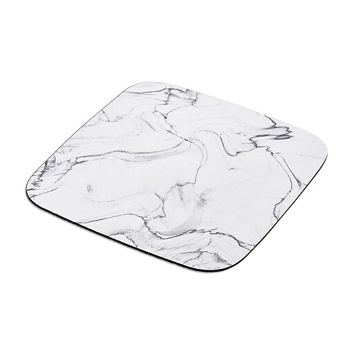 Staples Fashion Mouse Pad, Square, Marble (50571) Staples