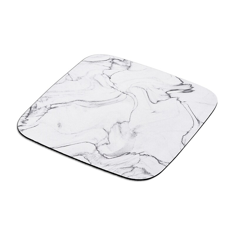 Staples TECH Non-Skid Mouse Pad, Square, Marble (50571) image 1