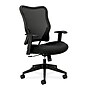 HON Wave Mesh High-Back Task Chair, Synchro-Tilt, Adjustable Arms, Black Sandwich Mesh Seat (BSXVL702MM10)~#|#~6A06A635-3F0F-4859-8C8E6B8799252247_sc7