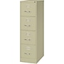 Lorell Commercial 4-Drawer Vertical File Cabinet, Letter Size, Lockable, 52"H x 15"W x 25"D, Putty (LLR60652)~#|#~6A09ED72-D265-43F4-A0F38F893C64A546_sc7