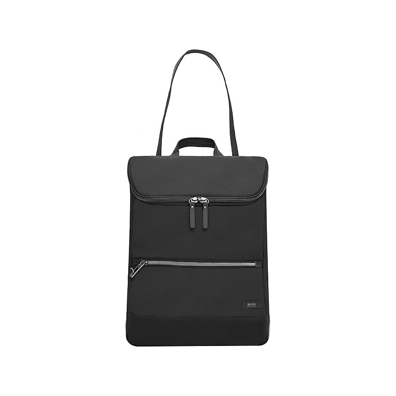 Solo New York Stealth Hybrid Laptop Backpack, Medium, Black (EXE807-4) image 1