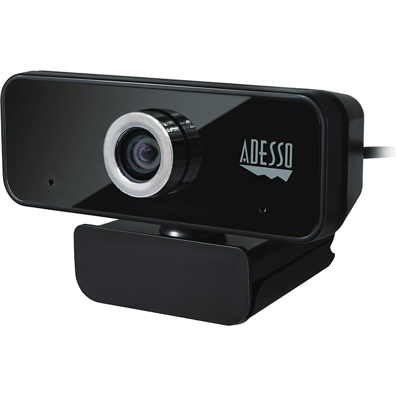 Adesso Webcam 4K Ultra HD USB Webcam with Manual Focus and Built-In Dual Microphones CYBERTRACK 6S image 1