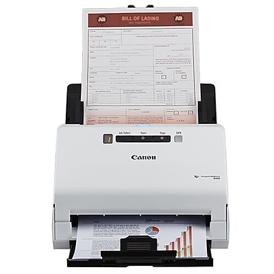 Canon imageFORMULA R40 - Office Document Scanner, Windows and Mac, Duplex Scanning, Easy Setup, Scans a Wide Variety of Documents, Scans to Cloud