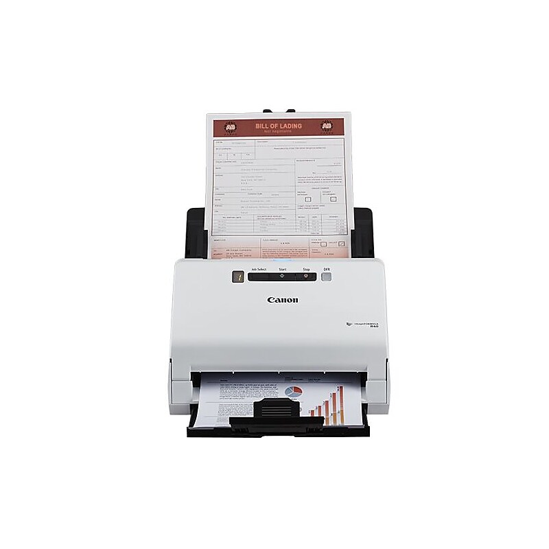 Canon imageFORMULA R40 USB Duplex Document Scanner, White (4229C001) image 1