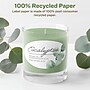 Avery EcoFriendly Laser/Inkjet Oval Multipurpose Labels, 2" x 3-1/3", White, 200/Pack (94056)~#|#~6A10C282-8947-449F-95631595EF3B3941_sc7