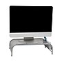 Mind Reader Ventilated Monitor Stand with Side Storage, Silver (MESHM-SIL)~#|#~6A14F695-4AC0-464A-A46973B3FB22199E_sc7