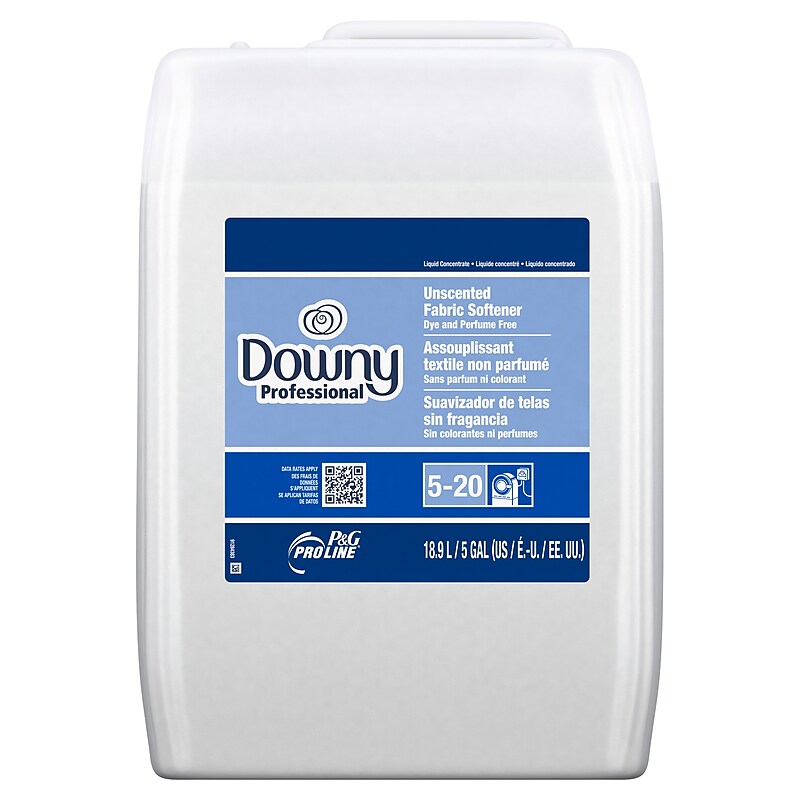 P&G ProLine Downy Professional Fabric Softener, Unscented, 640 oz. (70679) image 1