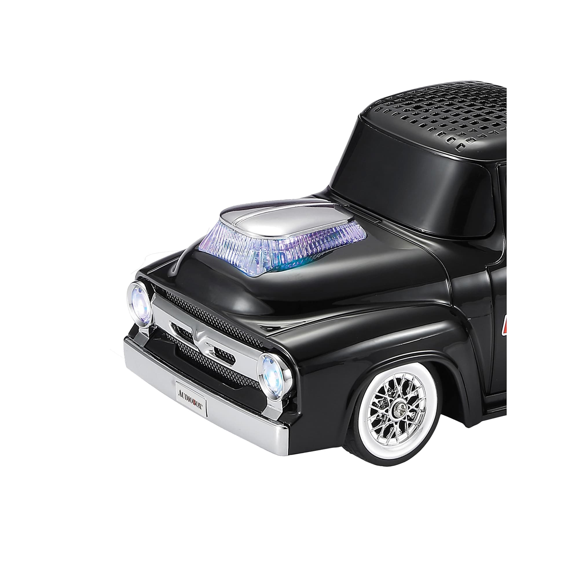Audiobox SoundRides Retro Ride Wireless Bluetooth Low-Rider Truck Speaker with WaveSync & Lights, Black (TRK-5600BTBLK) Sansujyuku sansujyuku.com