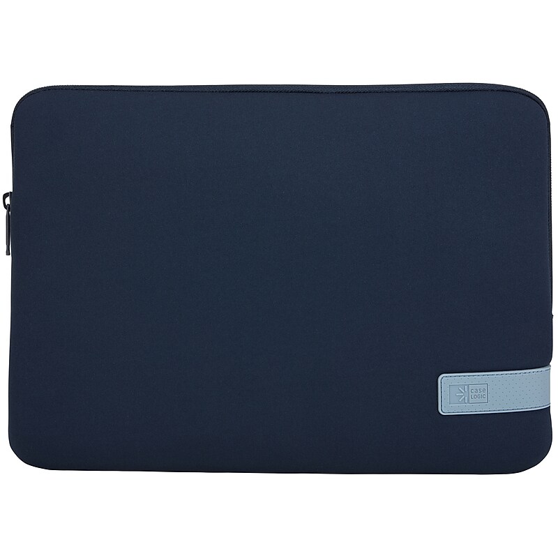 Case Logic Reflect 13" Polyester Laptop Sleeve, Shock Absorbing, Dark Blue (3203959) image 1
