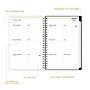 2026 Blue Sky Day Designer Swiss Dot 8" x 5" Weekly & Monthly Personal Organizer, Plastic Cover, Black (154653)~#|#~6A1DE921-210A-4239-B5909A4D9F3C91A0_sc7