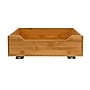 Household Essentials Glidez Bamboo and Steel Pull-Out/Slide-Out Storage Organizer for Under Cabinet Use 1-Tier, Natural (HE1088)~#|#~6A2164B6-E6D2-4970-8599B1CCEB3E6504_sc7