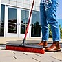 Libman Commercial 24" Multi-Surface Clamp Handle Push Broom, Red & Black Bristles, 4/Carton (1189)~#|#~6A23B1B9-D484-4F99-A306D91D82A45017_sc7