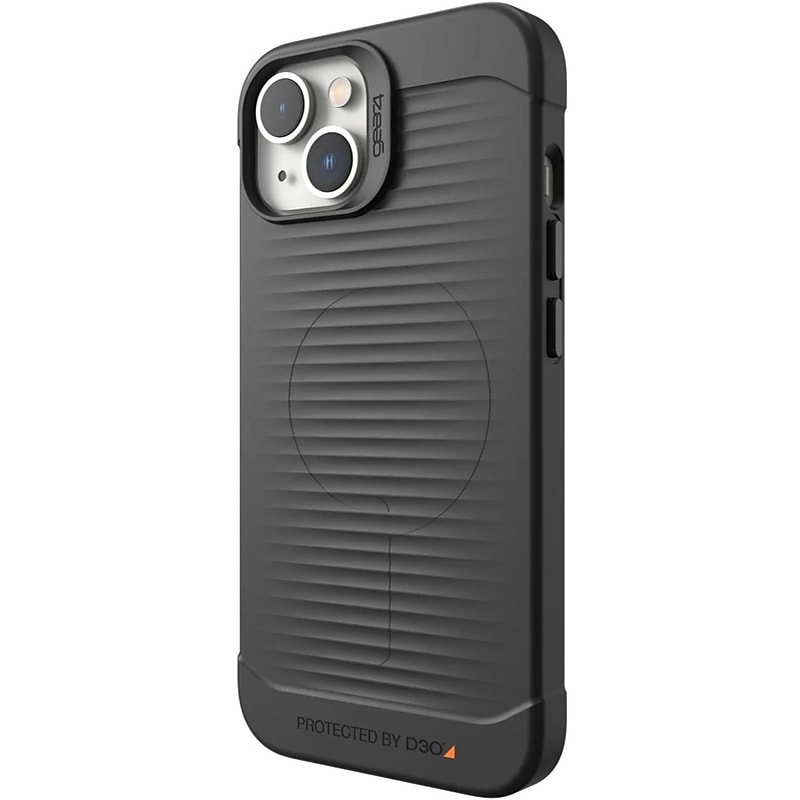 GEAR4 Havana Snap Phone Case for iPhone 14, Black (702010063) image 1