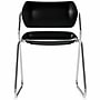 Acton Stacker Original Plastic Sled Base Chair, Black/Chrome, 2/Carton (PSF2010)~#|#~6A2E9AF3-CAB0-4A98-94D87B785C986972_sc7