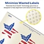 Avery Pearlized Ivory Burst Multipurpose Labels, 2-1/4" x 2-3/8", Ivory, 300/Pack (94611)~#|#~6A2F92AC-4E2E-40E0-BA32FFD6EB6E3C20_sc7